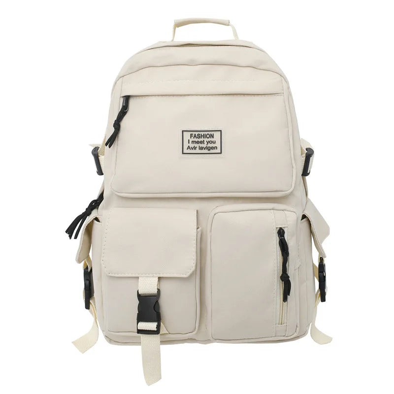 Unisex Backpack Multipocket
