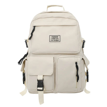 Unisex Backpack Multipocket