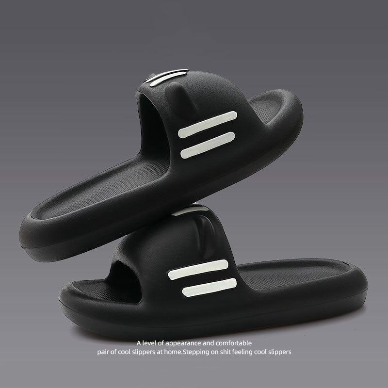 Black Cat Slipper Slides 2