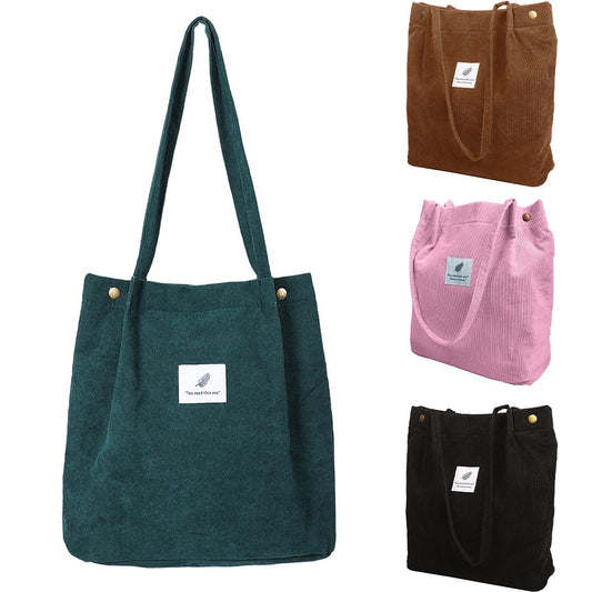 Corduroy Tote Bag