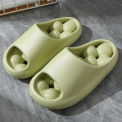 Green Massage Slipper slides 